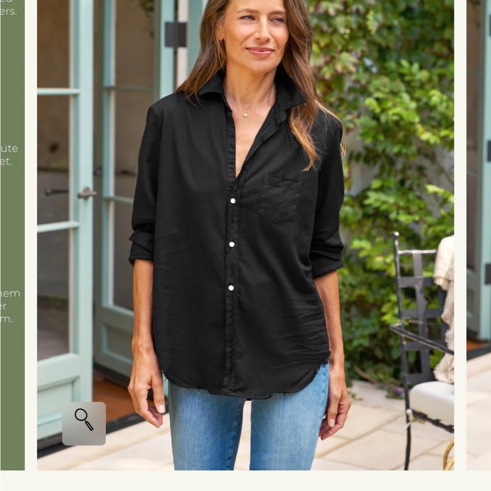 Frank and Eileen black button up, paid $288!!